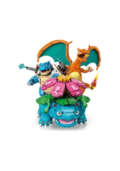 Lego 72153 Pokémon Venusaur, Charizard Ve Blastoise