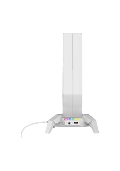 Rampage Rm-h27 Igrıs Kulaklık İçin Stand Rgb Işıklı 3 Usb 1 Type-c Bey