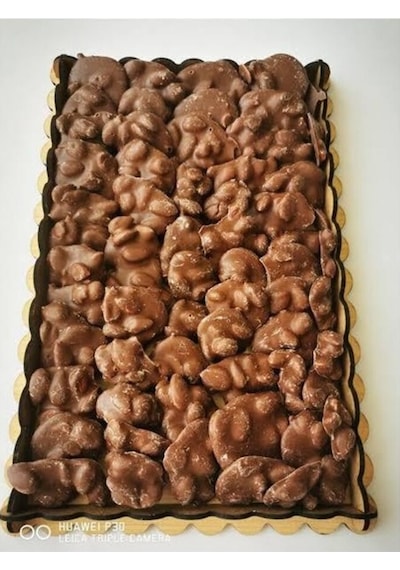 Sütlü Kayısı Çekirdeği Çikolata Krokan Cimix 1 Kg