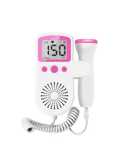 Fetal Doppler Pembe Bebek Nabız Duyma Cihazı