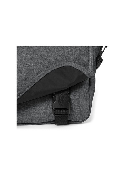 Eastpak Unisex Postacı Çantası Antrasit Omuz Askılı Çapraz Çanta Geniş Bölmeli Günlük Okul Çantası Siyah
