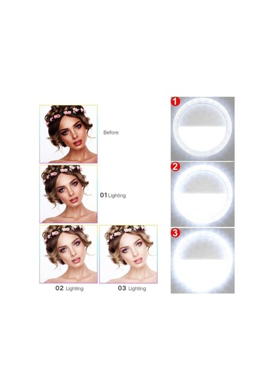 Selfie Işığı Light Ring Karışık