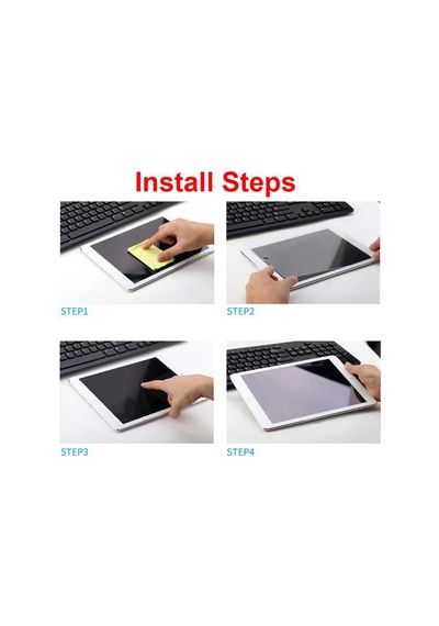 Apple Uyumlu iPad 7.Nesil 10.2 Tablet Nano Ekran Koruyucu Tablet Kalemi