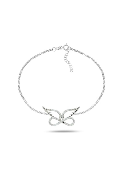 Brezza Lusso Jewelry Melek Kanatlı Sonsuzluk Model Kadın Gümüş Bileklik