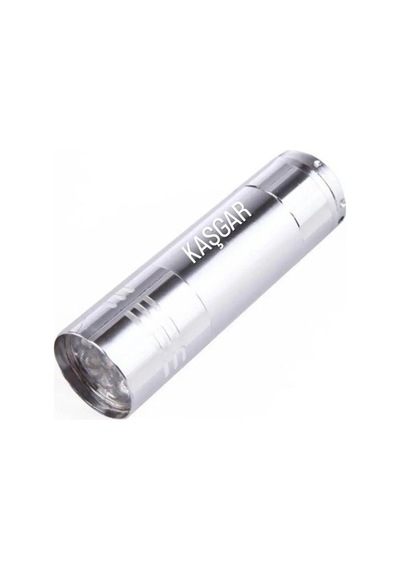Zenon Işıklı Süper Parlak 9 Ledli Metal Mini El Feneri Pratik Işık Küçük Lamba Göz Aydınlatması Çok Renkli