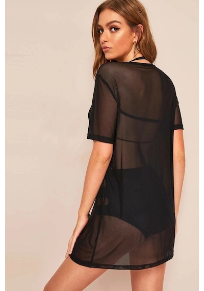 Angelsin Plaj Elbisesi Pareo Kimono 001