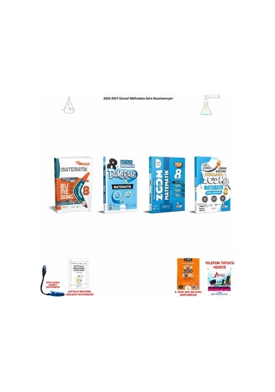 Günay 8. Sınıf Lgs Matematik 4 Başarı Seti 300 Soruluk 139