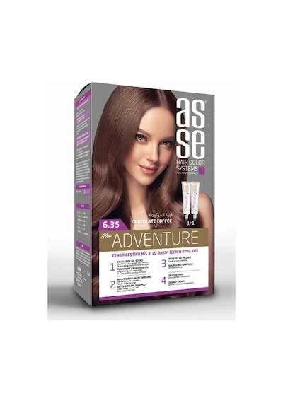 Asse Adventure Saç Boyası 6.35 Çikolata Kahve