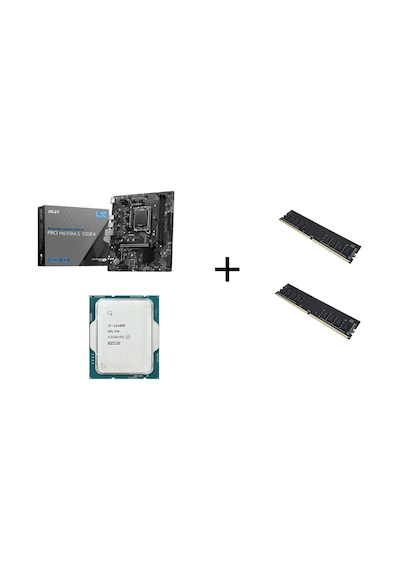 Msı Pro H610m-s Ddr4+ıntel I5 12400f+16gb Ddr4 Ram Anakart+ıslemcı+ram Bundle