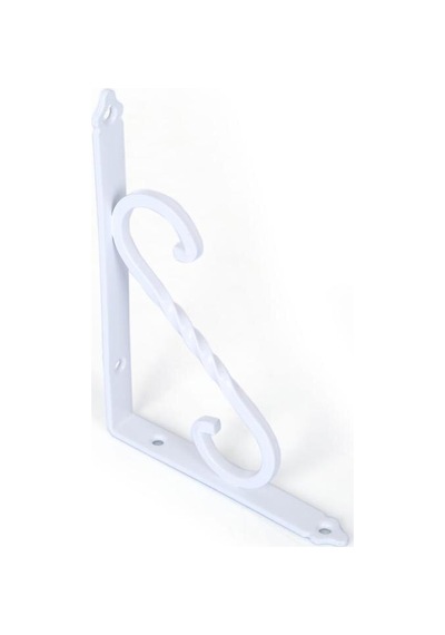 2 Adet Ferforje Raf Altı Ayağı 13x19 Cm Galvaniz