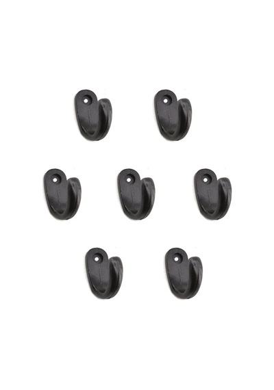 Cntma Büyük Tekli Fincan Askı, Dekor Askısı - Siyah, 12x23x30 Mm Diğer