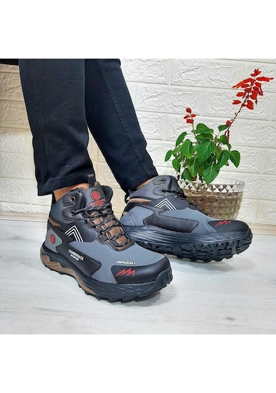Lumberjack Burk Gri-siyah Waterproof Outdor Erkek Bot 001