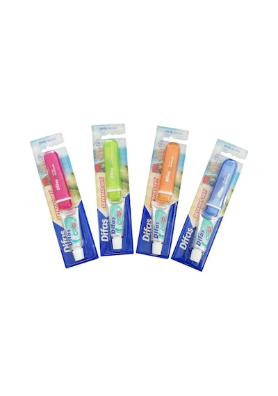 Difaş Seyahat Seti Diş Macunu 15 ML + Katlanır Diş Fırçası Medium