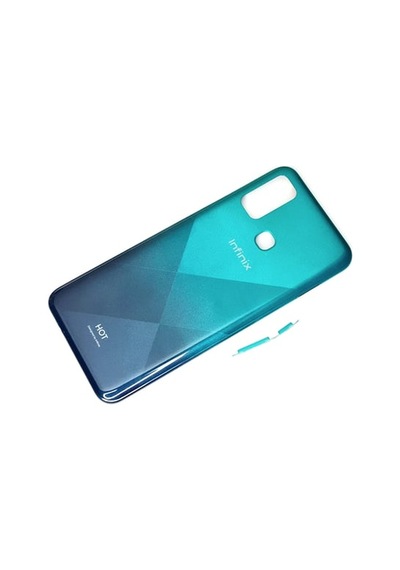 Infinix Hot 9 Kasa Arka Pil Batarya Kapağı Mavi Mavi
