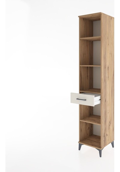 Hyperion Dolap 4 Raflı Tek Çekmeceli 44x44x221 Çam-aytaşı Atlas Çam Hyperion Dolap 4 Raflı Tek Çekmeceli 44x44x221 Çam-aytaşı Atlas Çam