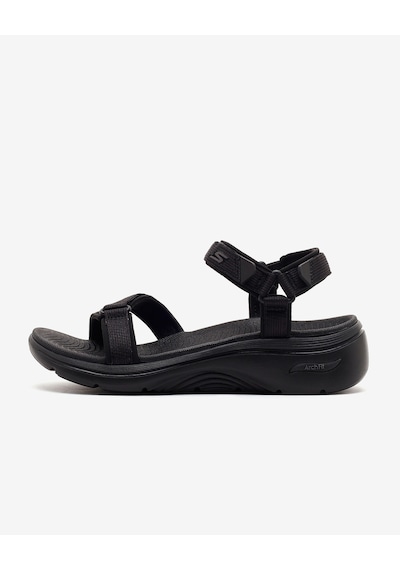 Skechers Go Walk Arch Fıt 2.0 Sandal Kadın Siyah Sandalet 140876 Bbk Siyah