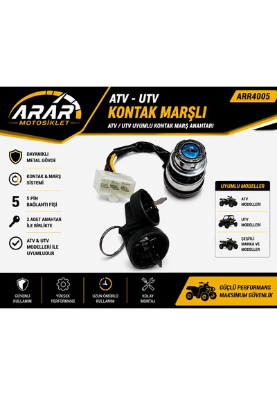 Atv-utv Kontak Marşlı -arr4005