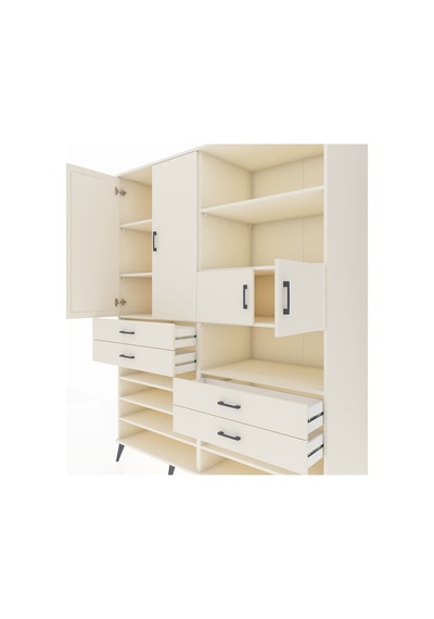 Kronos Gardrop 11 Raflı 4 Çekmeceli 4 Kapaklı 176x59x221 Aytaşı-aytaşı Aytaşı Kronos Gardrop 11 Raflı 4 Çekmeceli 4 Kapaklı 176x59x221 Aytaşı-aytaşı Aytaşı