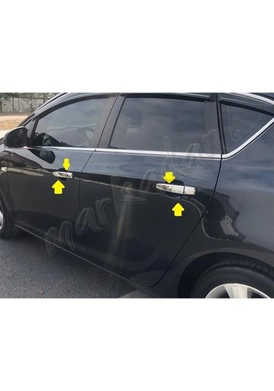 Markadan Opel Astra J Krom Kapı Kolu 2009-2016 4 Kapı Paslanmaz Ç