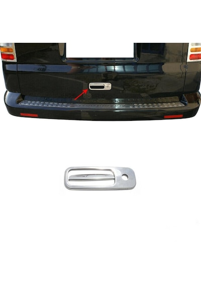 Vw T5 Caravelle Krom Bagaj Açma 2003-2010 Paslanmaz Çelik N11.6567