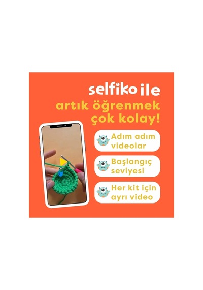 Selfiko Örgü Başlangıç Seti - Abidino