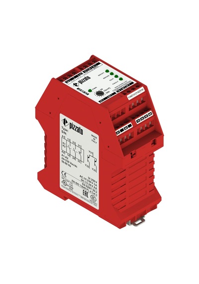Pizzato Cs Am-01ve01 ,24v...230vac/dc Kontak-2a1k 3-faz Motor Duruş Güvenlik Röle