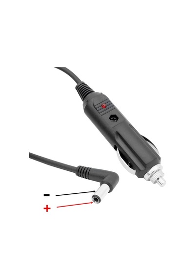 Araç Çakmaklık Çıkışını 5.5-2.5 L Uçlu Jaka Çevirici 1.8 Metre Kablolu Araç Çakmak Fişi 12 Volt