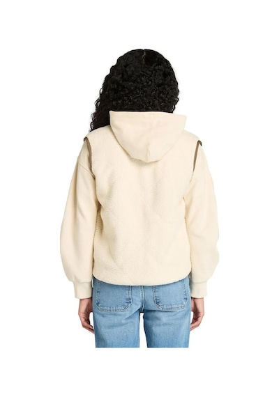 Timberland Sherpa Fleece Vest Kadın Polar Yelek Tb0a5n2xefl1 Angora