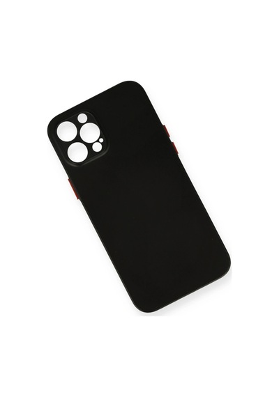 Newface Apple iPhone Uyumlu 12 Pro Kılıf Pp Ultra İnce Kapak Semeglbl - 15 - Siyah