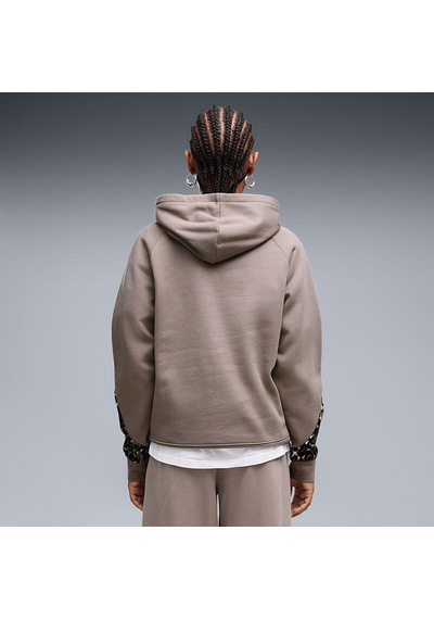 Puma Sport Anımal Hoodie Gri Sweatshirts 694007 81