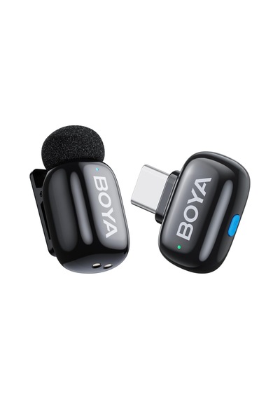 Boya Mini-17 1tx+1rx Android/tablet/pc İçin Gürültü Engelleyicili Kablosuz Yaka Mikrofonu Type-c