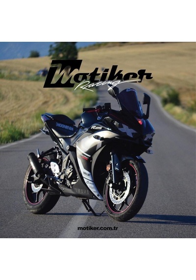 Yamaha Yzf R25 Movistar Motosiklet Takım Sticker Etiket Modeli