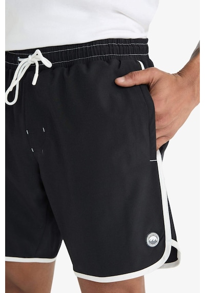 Defacto Defactofit Regular Fit Esnek Dokulu Kısa Boy Deniz Şortu D9631ax25hsbk81 Siyah Defacto Defactofit Regular Fit Esnek Dokulu Kısa Boy Deniz Şortu D9631ax25hsbk81 Siyah