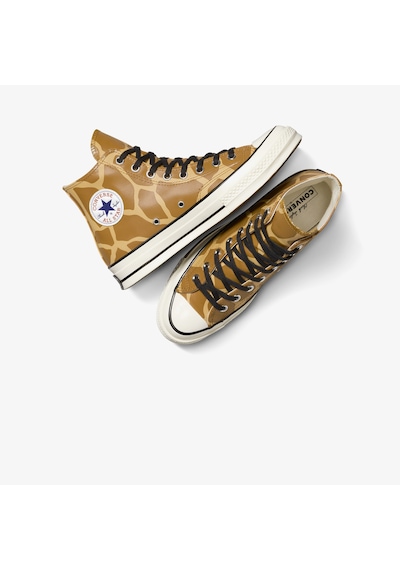 Converse Chuck 70 Giraffe Print Unisex Kahverengi Sneaker
