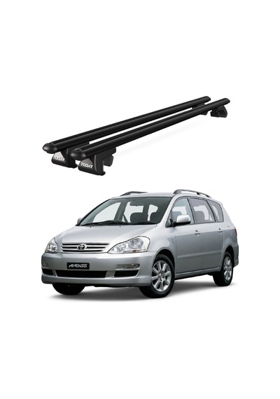 Venüs Toyota Avensis Verso 2001-2008 Uyumlu Siyah Ara Atkı Port Bagaj Tavan Barı