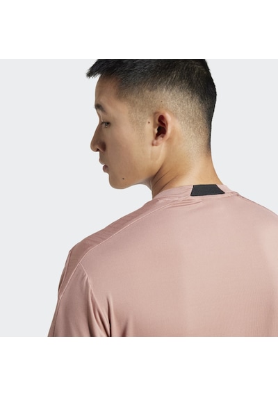 Adidas Jı8184 D4t Int. Tee Erkek T-shirt Pembe