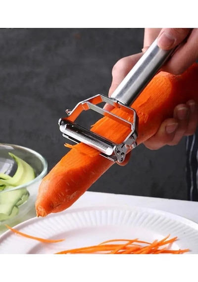 Paslanmaz Çelik Turbo Jülyen Soyacak 18 Cm Krem Diğer