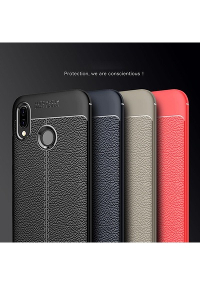 Huawei P20 Lite Kilif Antisok Silikon Kapak Kilif +Esnek Nano Cam 549404863