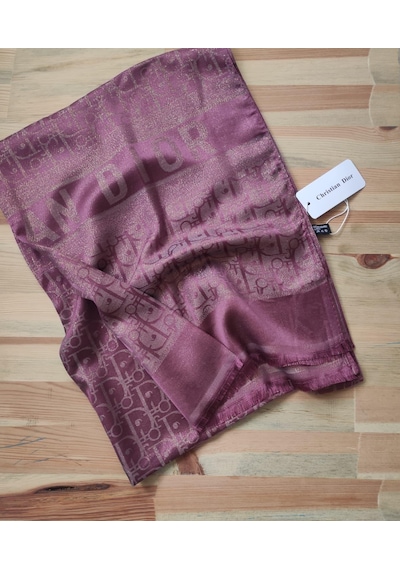 Miorel Scarfs Cd Desen Kaşmir İpek Şal Scarfs Cashmere Shawl Hijab Yeni Sezon Mor