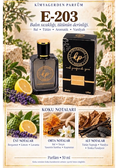 KP E-203 Erkek Parfüm EDP 50 ML