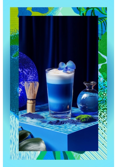 Mim And More Blue Matcha Mavi Spirulina Superfood Matcha Tozu 50 G