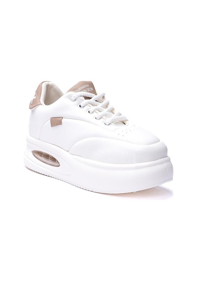 Celira Dvm Ekru Nut Günlük Kadın Sneaker Spor Ayakkabı Ekru