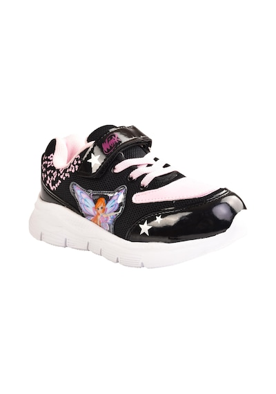 Winx Kız Çocuk Anatomik Taban Spor Ayakkabı Siyah 001