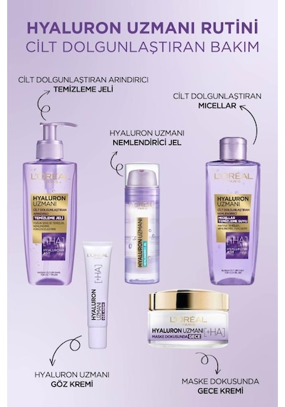 L'Oreal Paris Hyaluron Uzmanı Nemlendirici Jel 50 ML