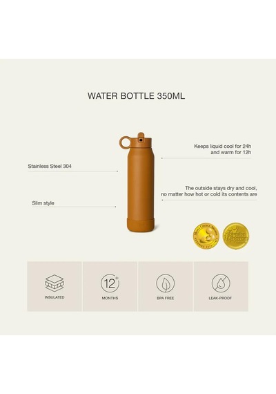 Citron 3 Katmanlı Paslanmaz Çelik Termos Seti 350 Ml - Caramel 1286722 Karamel