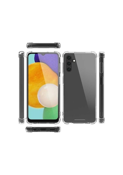 Goocamp Galaxy Uyumlu A04s Kılıf Nitro Anti Shock Silikon - Renksiz Renksiz