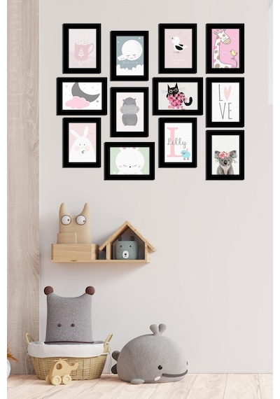 Modern Style 12 Parçalı Mdf Tablo Mck062 Çok Renkli - 713606093 Çok Renkli