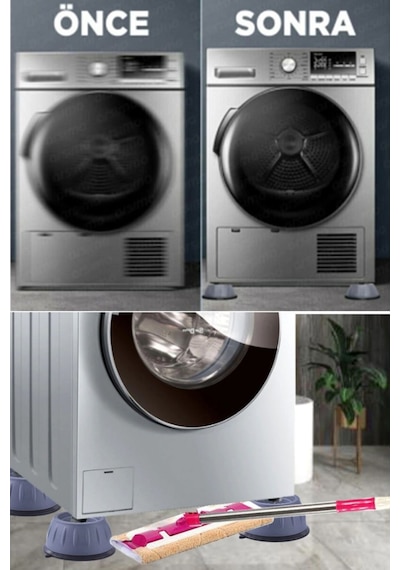 Nasific Buffer® Çamaşır Makinesi Sarsıntı Titreşim Ses Önleyici Kaydırmaz