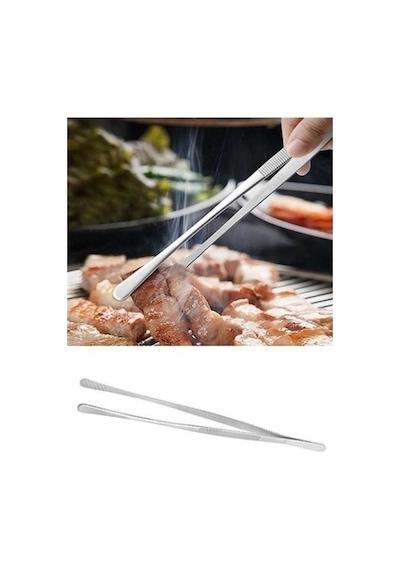 Yiyecek Servis Maşası Air Fryer Master Chef Şef Cımbızı Et Kızartma Barbekü Aleti 30 Cm