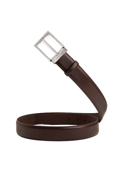 Pierre Cardin Deri Erkek Kemer 3,5 Cm Pc-2209 Kahverengi